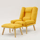 29.52"Wide Cotton Blend Arm Chair with Basic Four Legs Pillow Back Armchair Clearhalo 'Accent Chairs' 'accent_chairs' 'Chairs & Seating' 'furn' 'furn_accent_chairs' 'Furniture' 'Living Room Furniture' 1200x1200_b7cefe88-1969-4eda-8fc5-20b3cc0d9600