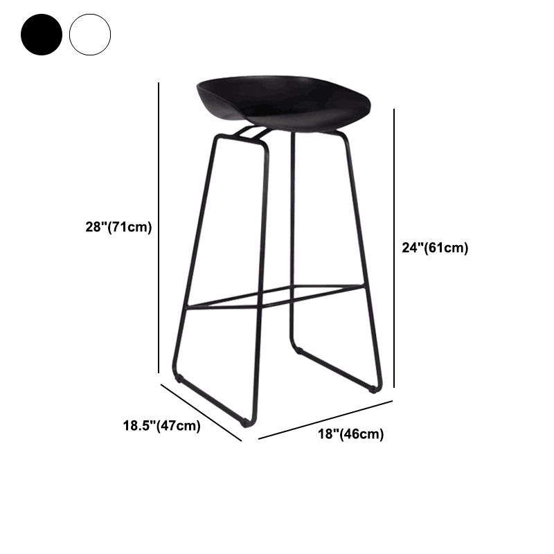 MODERNO DESSERT SHOP STOOL STOOL FINITURA Iron Finita Matte