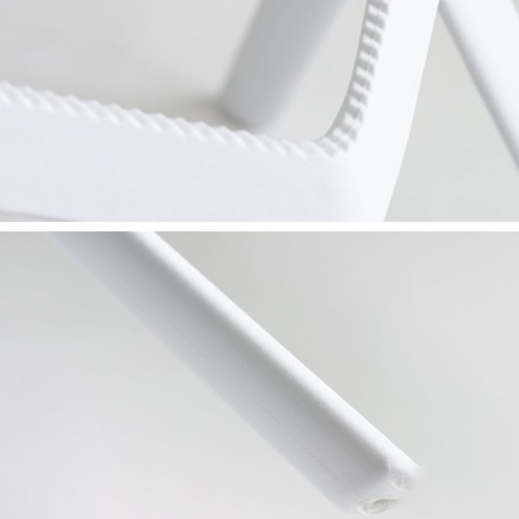 Tabouret de bar en plastique industriel Tabouret de hauteur de bar empilable d'intérieur