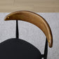 Modern Style Dining Chair Leather Open Back Side Chair for Dining Room