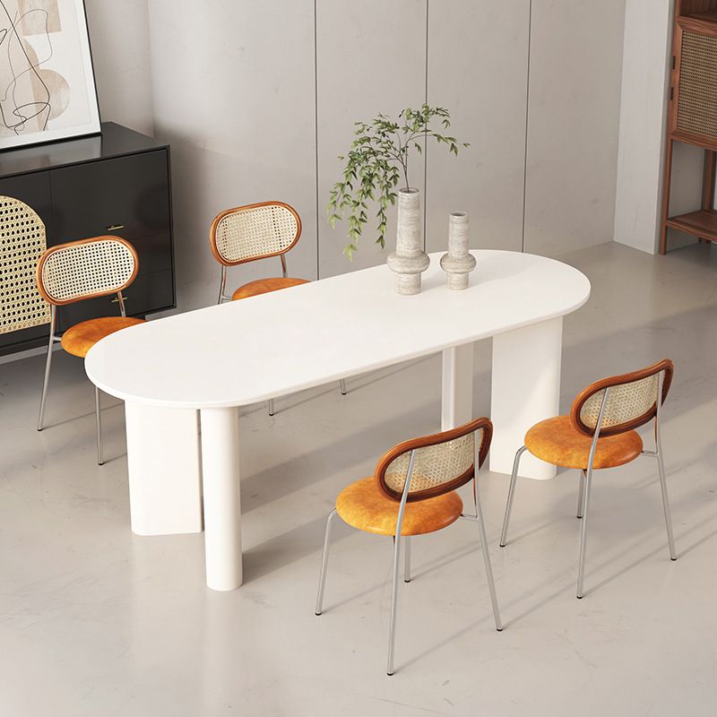 Modern 1/5 Pieces Dining Set Stone Dining Table for Living Room