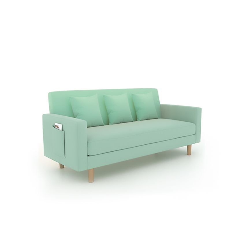 Scandinavian Tight Back Sofa with Storage and Square Arm 65H Clearhalo 'furn' 'furn_sofas' 'Furniture' 'furniture_sofas' 'kitchen' 'kitchen_sofas' 'Living Room Furniture' 'Sofa' 'sofas' 1200x1200_b7dd6a6a-d768-42d9-a4b6-0f84aa1330fa