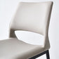 Open Back Side Chair Industrial Style Faux Leather Side Chair Clearhalo 'Dining Chairs' 'Dining Tables & Seating' 'dining_chair' 'furn' 'furn_dining_chair' 'Furniture' 'Kitchen & Dining Furniture' 1200x1200_b7df85e3-4d63-4339-8c26-11c24d33aa99