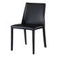 Glam Dining Room Armless Chairs Faux Leather Metal Base Dining Chairs Clearhalo 'Dining Chairs' 'Dining Tables & Seating' 'dining_chair' 'furn' 'furn_dining_chair' 'Furniture' 'furniture_dining_chair' 'Kitchen & Dining Furniture' 1200x1200_b7df9fda-12d0-4b75-ac6d-375bf15d6eaf