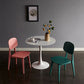 Scandinavian Plastic Armless Dining Chairs Open Back Side Chair (Set of 4) Clearhalo ' kitchen&dining_furn' 'Dining Chairs' 'Dining Tables & Seating' 'dining_chair' 'furn' 'furn_dining_chair' 'Furniture' 'furniture_dining_chair' 'Kitchen & Dining Furniture' 'kitchen' 1200x1200_b7e09f4d-8ec1-46a8-a6e8-9afe651afe7f