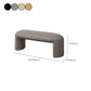 Modern Entryway Bench Solid Color Seating Bench with Upholstered , 17.55-inch W Clearhalo 'Benches' 'Chairs & Seating' 'furn' 'furn_benches' 'Furniture' 'Living Room Furniture' 1200x1200_b7e1e8a5-967d-4c98-a727-81dea1fa5a22