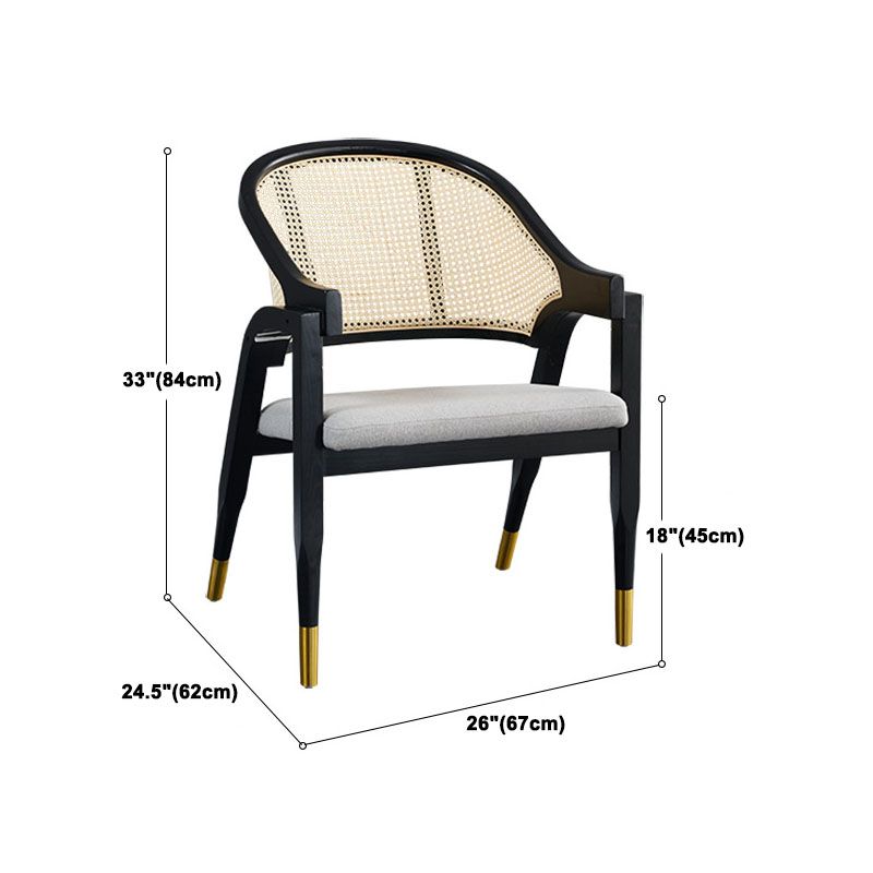Traditionele stijlstoelen dineren houten armstoelen voor keuken