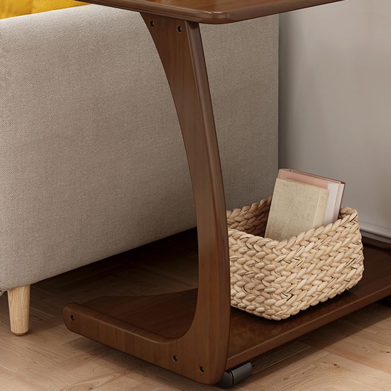 25.59" Tall Contemporary Style Coffee Cocktail Table Solid Wood Coffee Table Clearhalo 'Coffee & Accent Tables' 'Coffee Tables' 'coffee_tables' 'furn' 'furn_coffee_tables' 'Furniture' 'Living Room Furniture' 1200x1200_b7e39490-523a-4472-820c-7be26e6e48e6