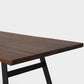 Brown Solid Wood Top Dining Table Rectangle Kitchen Dinette Table Clearhalo 'Dining Tables & Seating' 'Dining Tables' 'dining_table' 'furn' 'furn_dining_table' 'Furniture' 'Kitchen & Dining Furniture' 1200x1200_b7e3bacd-663d-49b4-b748-5d358aca83cd