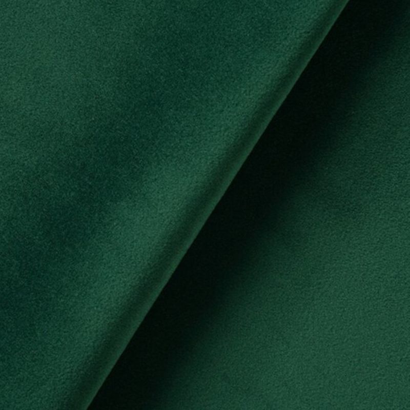 Glam Cushioned Chaise Lounge Velvet Chaise with Flared Arms for Bedroom and Living Room