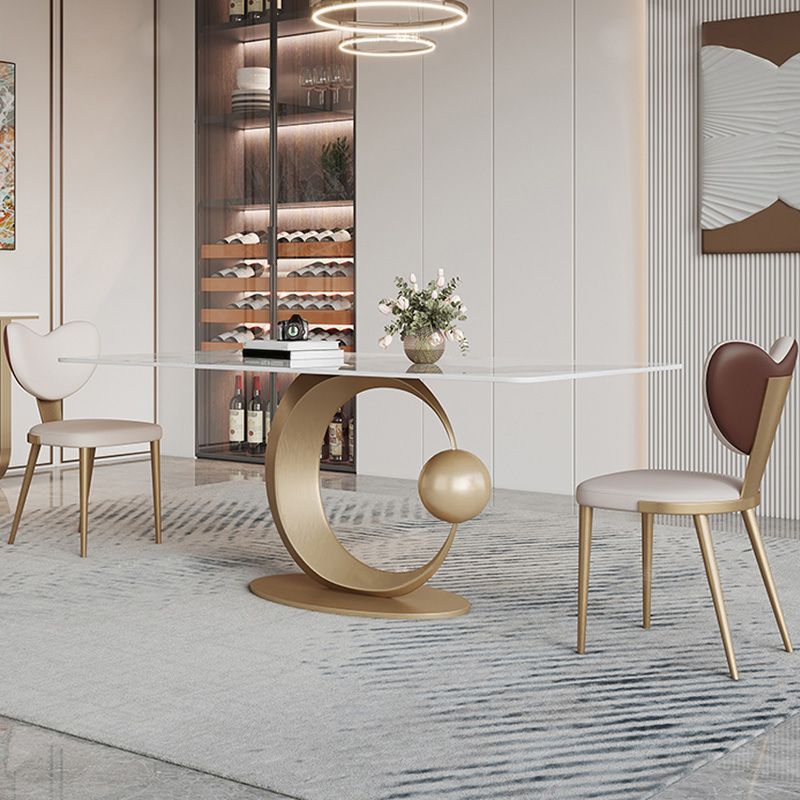 1/2/3/5/7 Pcs Sintered Stone Dining Table Set Dining Table Furniture Clearhalo 'Dining Room Sets' 'Dining Tables & Seating' 'dining_room_set' 'furn' 'furn_dining_room_set' 'Furniture' 'furniture_dining_room_set' 'Kitchen & Dining Furniture' 1200x1200_b7e87eb7-60af-4af4-99be-0066722584e9