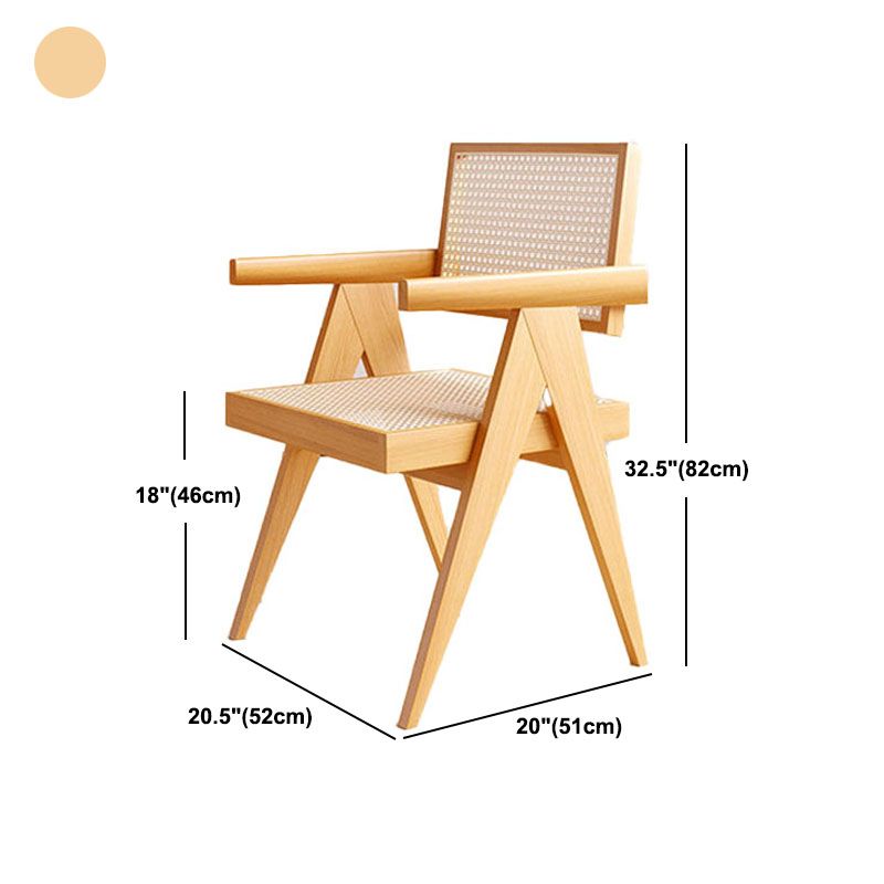 Modern Rectangular Dining Set Solid Wood and Acrylic 1/2/5 Pieces Natural Table and Chairs Clearhalo 'Dining Room Sets' 'Dining Tables & Seating' 'dining_room_set' 'furn' 'furn_dining_room_set' 'Furniture' 'furniture_dining_room_set' 'Kitchen & Dining Furniture' 'kitchen&dining_furn' 'kitchen' 1200x1200_b7e90082-3f87-4d8b-89e2-5b297d721db1