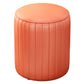 Solid Color Leather Standard Stool Modern Style Simple Round Cushion Stool Clearhalo 'furn' 'furn_ottomans_poufs' 'Furniture' 'Living Room Furniture' 'Ottomans & Poufs' 'ottomans_poufs' 1200x1200_b7efd1de-0bdc-41e5-b7d0-a2ceaa354141