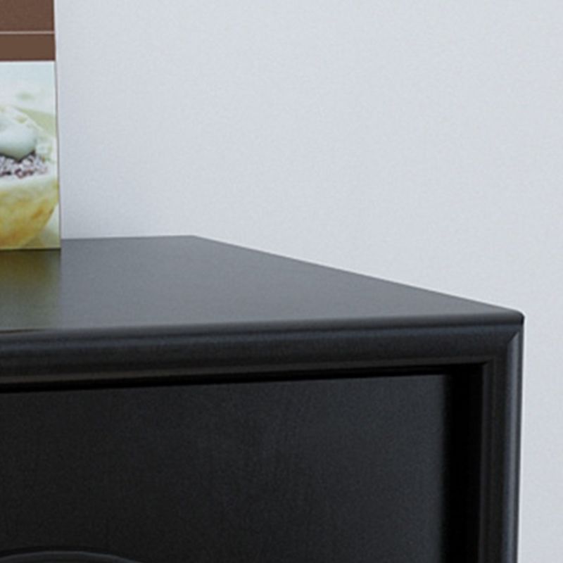 Cuffet in stile moderno Sideboard in legno massiccio da 42,5 "Herbone a buffet con armadi