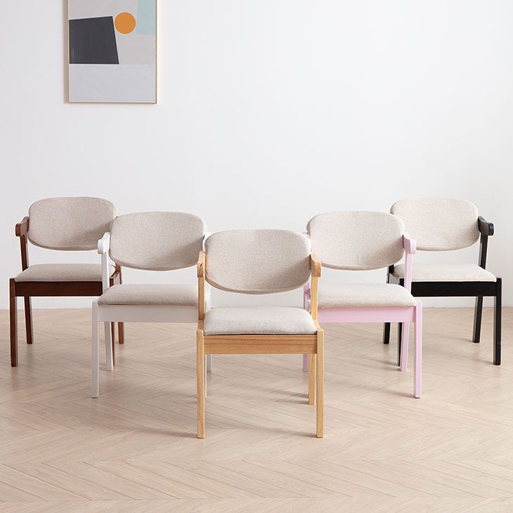 Contemporary Wood Dining Room Chair Open Back Single Dining Side Chair Clearhalo ' kitchen&dining_furn' 'Dining Chairs' 'Dining Tables & Seating' 'dining_chair' 'furn' 'furn_dining_chair' 'Furniture' 'furniture_dining_chair' 'Kitchen & Dining Furniture' 'kitchen' 1200x1200_b7f07ae2-dc9d-4fbb-a22a-da5c7440d70c