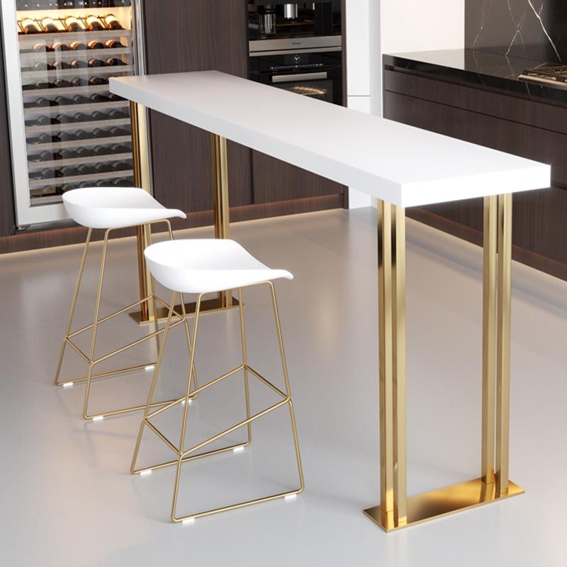 SLED indoor bar hoogte aanrechttafel eigentijdse rechthoek pubtafel