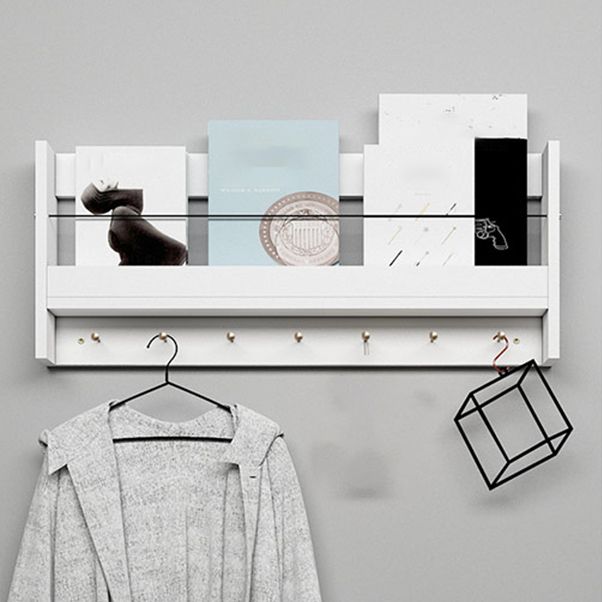 Bibliothèque murale à dos fermé contemporain pour le bureau à domicile