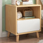 Modern Manufactured Wood Bed Nightstand Drawers Included Night Table for Bedroom