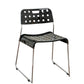 Industrial Armless Kitchen Chair Plastic Open Back Side Dining Chair with Metal Base Clearhalo 'Dining Chairs' 'Dining Tables & Seating' 'dining_chair' 'furn' 'furn_dining_chair' 'Furniture' 'Kitchen & Dining Furniture' 1200x1200_b7f73af2-c180-4a93-ac85-1a8ab92def4e