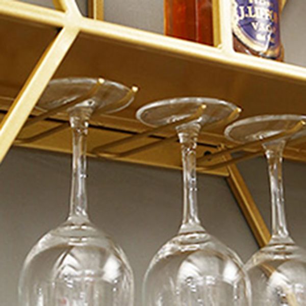 Libreria in metallo industriale galleggiante da 48,5 "L libreria per Home Office