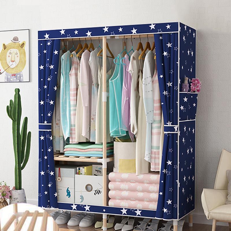 Armate di guardaroba in stile contemporaneo armadio in legno massiccio con gambe