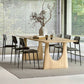 Rectangle Shape Wood Color Table Pine Solid Wood Table Modern with Double Pedestal Clearhalo ' dining_table' 'Dining Tables & Seating' 'Dining Tables' 'furn' 'furn_dining_table' 'Furniture' 'furniture_dining_table' 'Kitchen & Dining Furniture' 'kitchen&dining_furn' 'kitchen' 'kitchen_dining_table' 1200x1200_b8027885-636c-4a42-a0f7-e056fc6db2fb