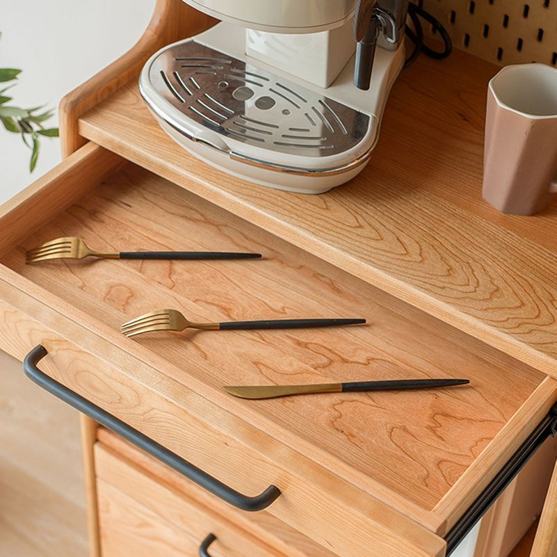 Moderno mobile a buffet pino da pranzo in legno per sala da pranzo