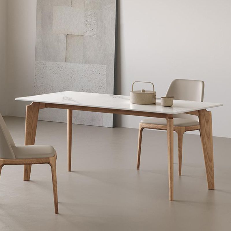 Ensemble de table de rectangle de style moderne 1/3/4