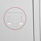 White Steel Wardrobe Armoire Contemporary Hinged Wardrobe Cabinet Clearhalo 'Armoires & Wardrobes' 'armoires_wardrobes' 'Bedroom Furniture' 'furn' 'furn_armoires_wardrobes' 'Furniture' 1200x1200_b80a3e24-e2cb-4709-ad64-93f86350f9fd