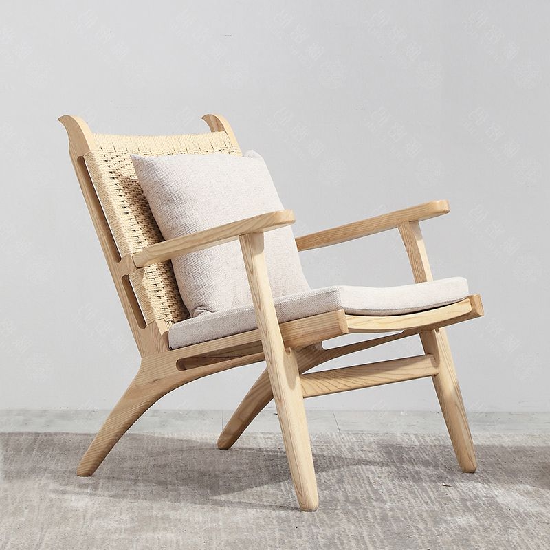 Reclining Lounge Chair Solid Wood Frame Chair for Living Room Clearhalo 'Accent Chairs' 'accent_chairs' 'Chairs & Seating' 'furn' 'furn_accent_chairs' 'Furniture' 'Living Room Furniture' 1200x1200_b80a6e51-953d-469d-9215-6fa3a38875d0