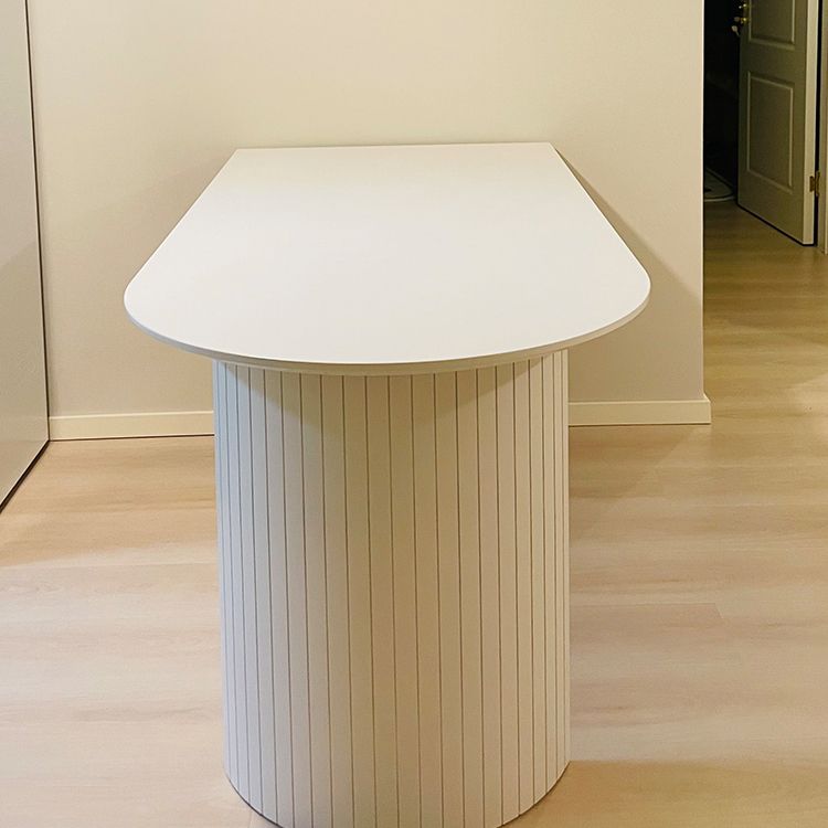 Contemporary Home Pine Solid Wood Dining Table Freeform Table with Double Pedestal Base Clearhalo ' dining_table' 'Dining Tables & Seating' 'Dining Tables' 'furn' 'furn_dining_table' 'Furniture' 'furniture_dining_table' 'Kitchen & Dining Furniture' 'kitchen&dining_furn' 'kitchen' 'kitchen_dining_table' 1200x1200_b80a9ff0-8b01-4565-8580-a70310859b93