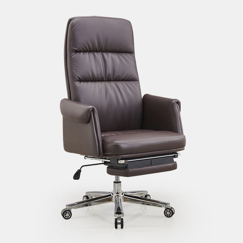 Executive Ergonomic Computer Chair Tilt Mechanism High Back Executive Chair Clearhalo 'furn' 'furn_office_chair' 'Furniture' 'Office Chairs' 'Office Furniture' 'office_chair' 1200x1200_b80b4022-4620-47ff-baac-8e705ab2ca59