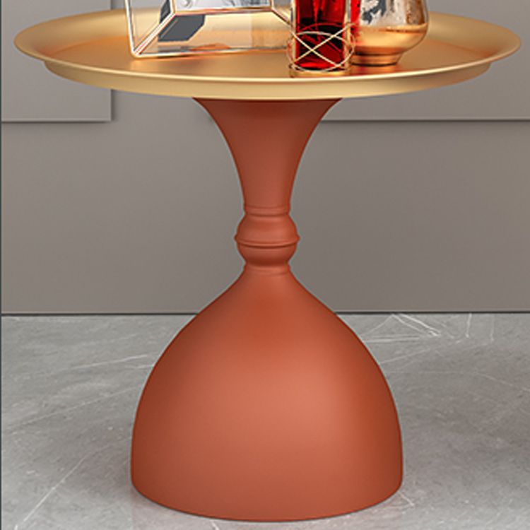 Mid-Century Modern Iron Coffee Cocktail Table Pedestal Cocktail Table for Living Room Clearhalo 'Coffee & Accent Tables' 'Coffee Tables' 'coffee_tables' 'furn' 'furn_coffee_tables' 'Furniture' 'Living Room Furniture' 1200x1200_b80f19d3-64b7-4025-aa2f-f921d9370d99