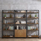 Industrial Style Bookshelf Open Back Solid Wood Bookcase for Home Office Clearhalo 'Bookcases' 'furn' 'furn_bookcases' 'Furniture' 'furniture_bookcases' 'Office Furniture' 1200x1200_b813075b-50bf-499b-883d-d476fd88c158