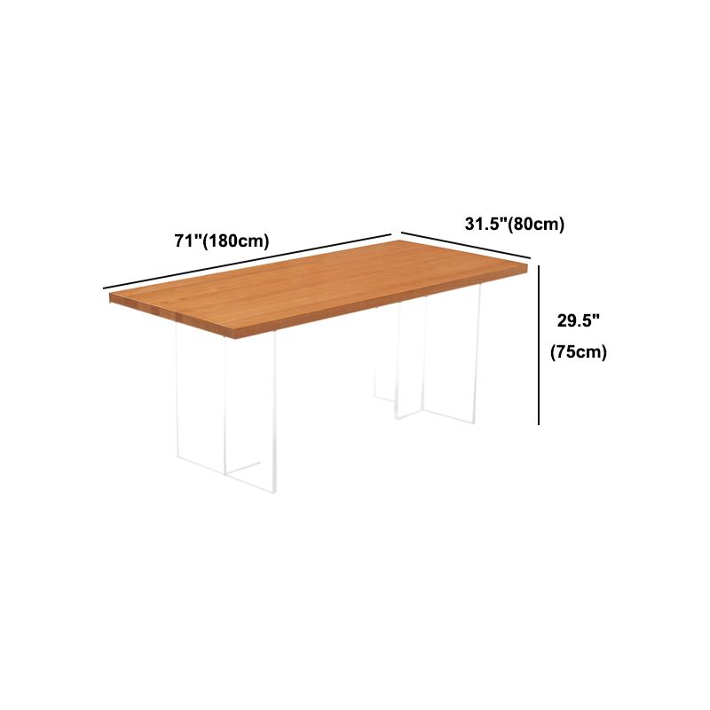 Eigentijdse stijl eettafel vierkante dinette tafel voor thuiskeuken