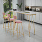 Stone Top Bar Table Traditional Luxury Rectangle Bar Table with 4 Legs Clearhalo 'Bar Furniture' 'Bar Tables' 'bar_tables' 'furn' 'furn_bar_tables' 'Furniture' 'furniture_bar_tables' 'Kitchen & Dining Furniture' 1200x1200_b8182b91-a4fd-4e5c-8f2d-0c1913dd15ad