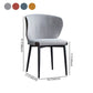 Metal Modern Indoor-Outdoor Chair Dining Room Armless Wingback Side Chair Clearhalo ' kitchen&dining_furn' 'Dining Chairs' 'Dining Tables & Seating' 'dining_chair' 'furn' 'furn_dining_chair' 'Furniture' 'furniture_dining_chair' 'Kitchen & Dining Furniture' 'kitchen' 1200x1200_b818ddbb-4225-45d7-ab22-154b3bf224ee