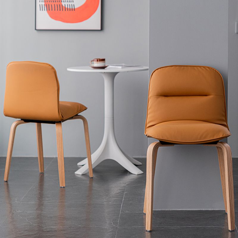 Parsons Dining Room Chair Industrial Upholstered Dining Side Chair