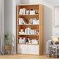 Scandinavian Style Standard Wood Bookshelf 23.6"L Home Bookcase Clearhalo 'Bookcases' 'furn' 'furn_bookcases' 'Furniture' 'Office Furniture' 1200x1200_b819c3ac-a43f-4a8f-a6a1-3963d4daefbc