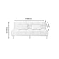 Contemporary Armless Standard Sofa Bed Dual Purpose Sofa for Living Room Clearhalo 'furn' 'furn_sofas' 'Furniture' 'furniture_sofas' 'kitchen' 'kitchen_sofas' 'Living Room Furniture' 'Sofa' 'sofas' 1200x1200_b81d2a35-d521-43d8-a306-d62897c2cce8