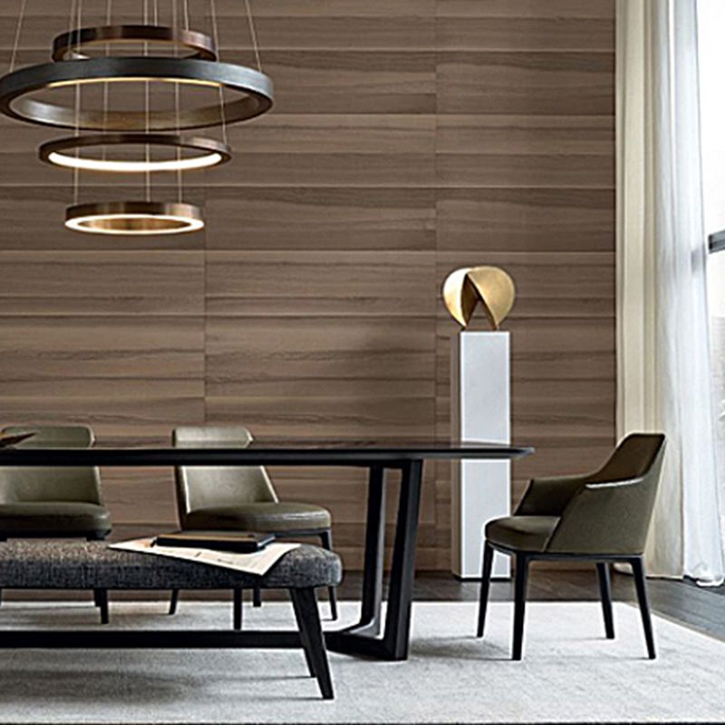 Upholstered Dining Accent Chair Faux Leather and Solid Wood Dining Room Chair Clearhalo 'Dining Chairs' 'Dining Tables & Seating' 'dining_chair' 'furn' 'furn_dining_chair' 'Furniture' 'Kitchen & Dining Furniture' 1200x1200_b81db186-65ac-40eb-8cf7-b95344cab352