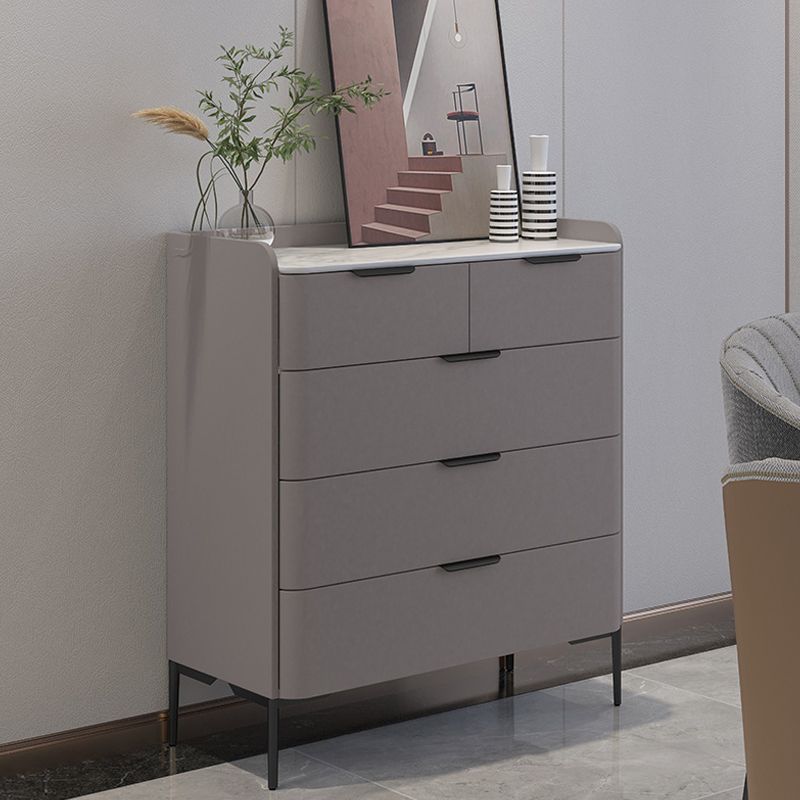 Contemporary Solid Wood Lingerie Chest Bedroom Vertical Storage Chest