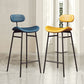 Industrial Armless Bar Stool Faux Leather Bar Chair with Metal Footrest Clearhalo 'Bar Furniture' 'Bar Stools' 'bar_stools' 'furn' 'furn_bar_stools' 'Furniture' 'Kitchen & Dining Furniture' 1200x1200_b8226024-236c-4c73-a7c7-95eb6a6e1983