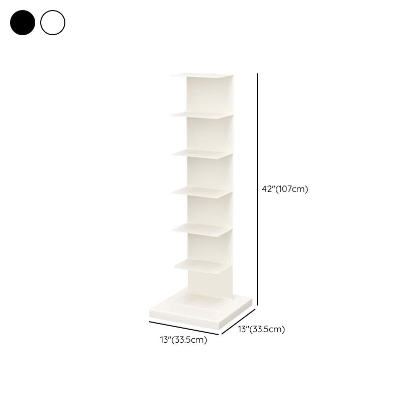 Étagères à étagère verticale à l'arrière fermé incluse une bibliothèque pour la salle d'étude