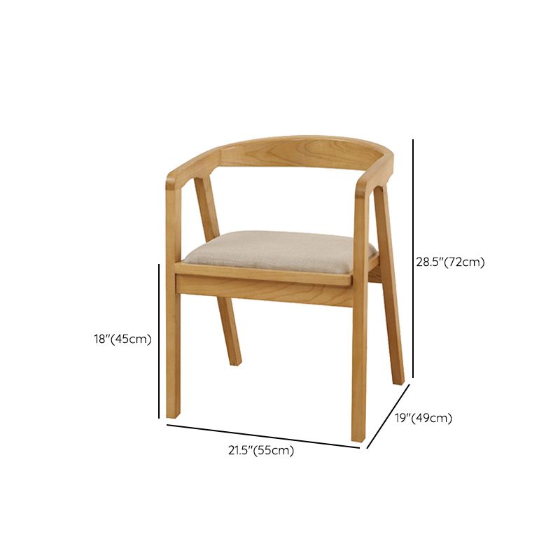 Zeitgenössische massive Holzmöbel 1/2/5/7 PCs Esszimmertisch in Natur