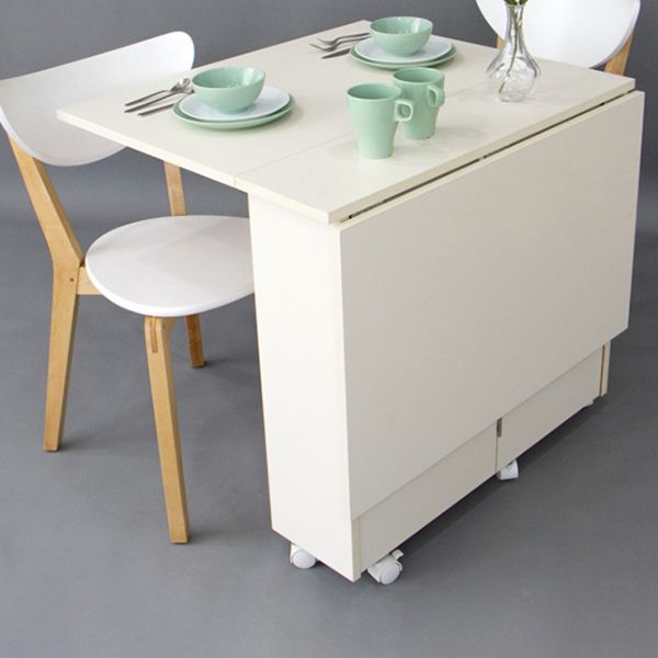 Artificial Foldable Wooden Top Table Extendable Rectangle Table with Storage Trestle Base Clearhalo ' dining_table' 'Dining Tables & Seating' 'Dining Tables' 'Furniture' 'furniture_dining_table' 'Kitchen & Dining Furniture' 'kitchen&dining_furn' 'kitchen' 'kitchen_dining_table' 1200x1200_b82738d4-8b02-4904-9957-109c3613a163