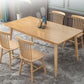 Rectangle Modern Wood Table Standard Height Table Dining Table with 4 Legs Clearhalo 'Dining Tables & Seating' 'Dining Tables' 'dining_table' 'furn' 'furn_dining_table' 'Furniture' 'Kitchen & Dining Furniture' 1200x1200_b827c37b-9f27-453a-8844-abcf2d4d7a3d