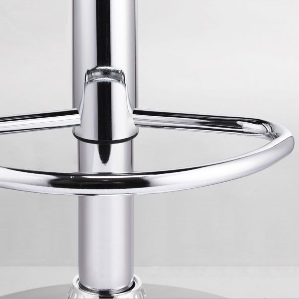 Tabourets de bar en faux cuir de style glam