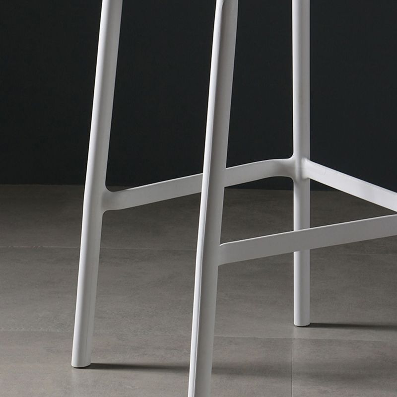 29.9 inch Plastic Contemporary Armless Stool Low Back Bar Stool for Restaurant Clearhalo 'Bar Furniture' 'Bar Stools' 'bar_stools' 'furn' 'furn_bar_stools' 'furniture_bar_stools' 'Kitchen & Dining Furniture' 'kitchen&dining_furn' 'kitchen' 'kitchen_furn' Furniture' 1200x1200_b827f50b-7b37-4610-8662-78a74547c814