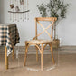 Solid Wood Traditional Dining Chair Matte Finish Cross Back Side Chair Clearhalo ' kitchen&dining_furn' 'Dining Chairs' 'Dining Tables & Seating' 'dining_chair' 'furn' 'furn_dining_chair' 'Furniture' 'furniture_dining_chair' 'Kitchen & Dining Furniture' 'kitchen' 1200x1200_b82a2ea8-4510-4551-992f-610bd8adcd42